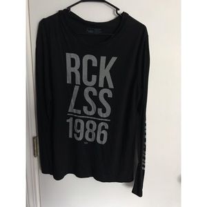 RCK LSS Black Long Sleeve